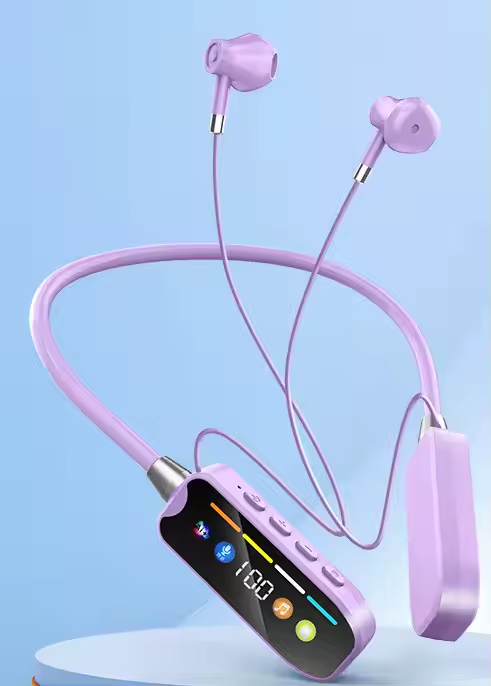 Écouteur Bluetooth Tour de Cou - Réduction de Bruit