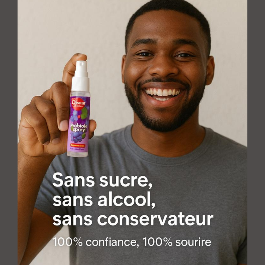 Probiotic spray -éliminateur de mauvaise haleine