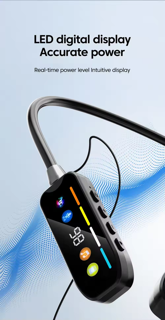 Écouteur Bluetooth Tour de Cou - Réduction de Bruit
